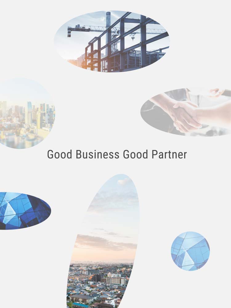 弘誓株式会社は「Good Business Good Partner」をスローガンに掲げています。